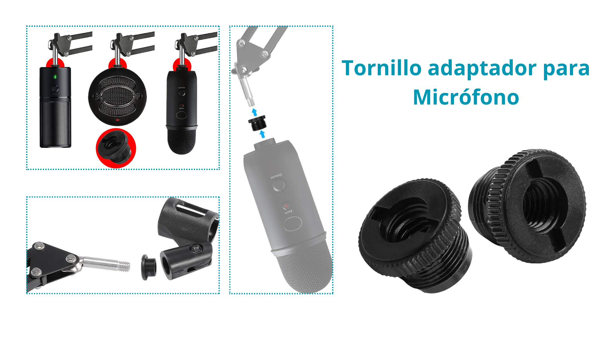 Kit Soporte De Micrófono Para Live/streaming De Escritorio-5