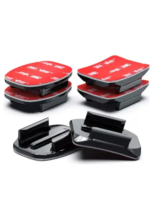 Kit De Soportes Plano Y Curvos Para Gopro-0