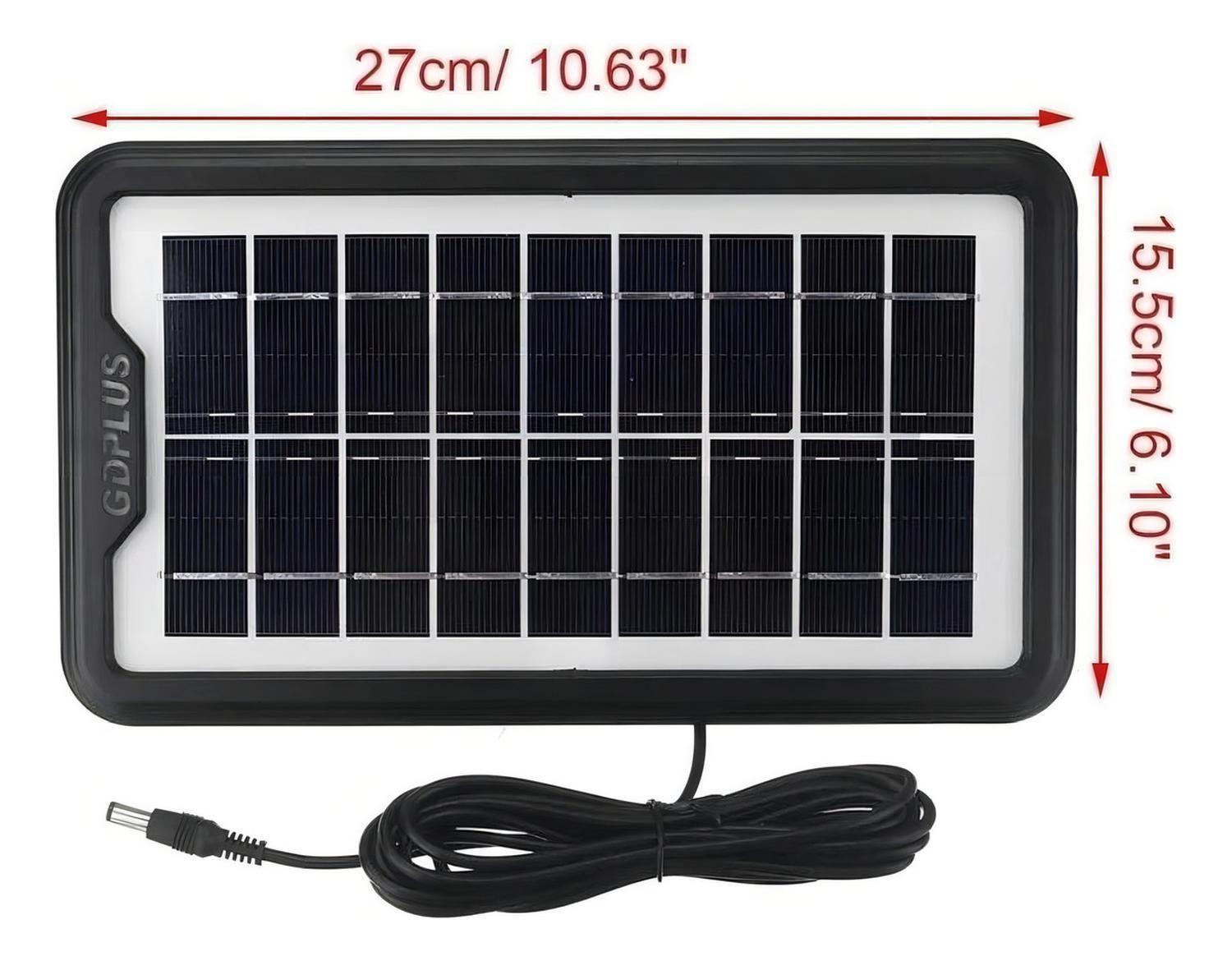 Betensh Kit Solar Emergencia Camping 220v Ampolletas 36hrs Gd-8 -220015 B-4