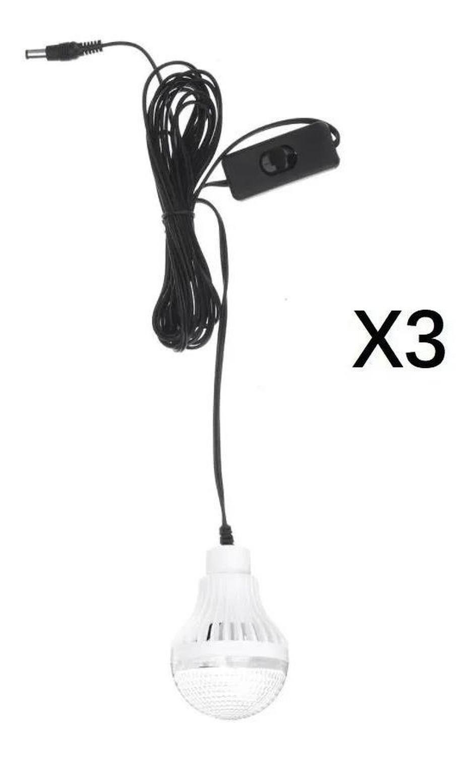 Betensh Kit Solar Emergencia Camping 220v Ampolletas 36hrs Gd-8 -220015 B-6