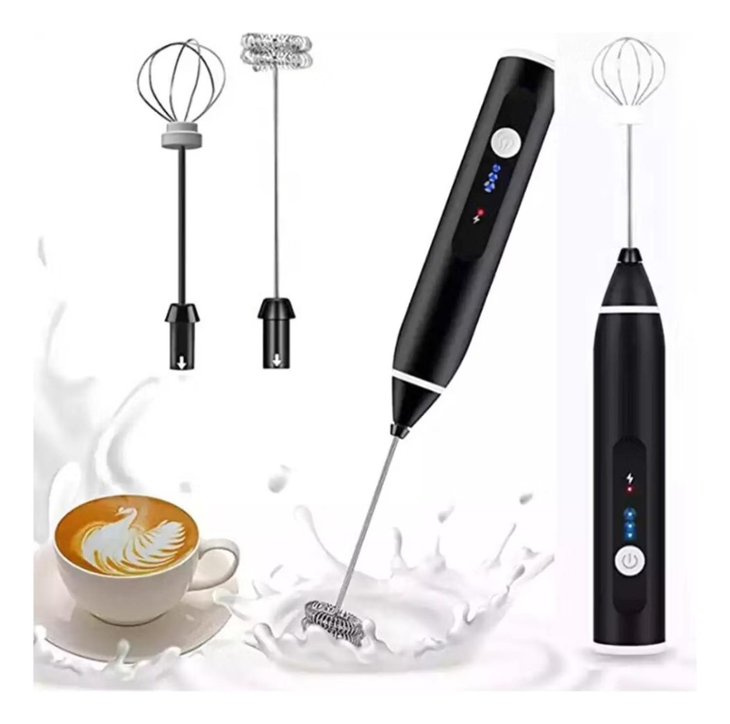 Mini Batidor De Leche Eléctrico Batidor Espumador Recargable-3