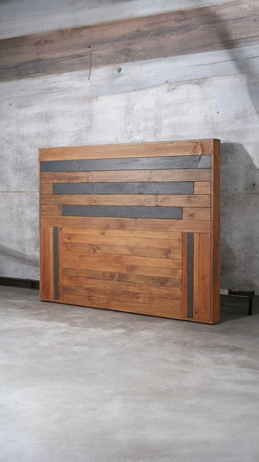 Respaldo Doble Urban Black Wood King 2 Diseños Intercambiables en 1 Sola Pieza-2