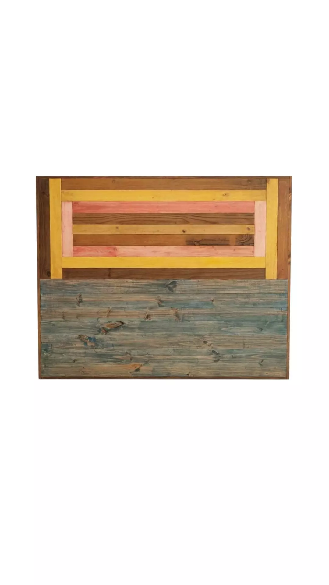 Respaldo  Madera 2 P Doble Sunset Vintage 2 Diseños en 1 sola pieza-2