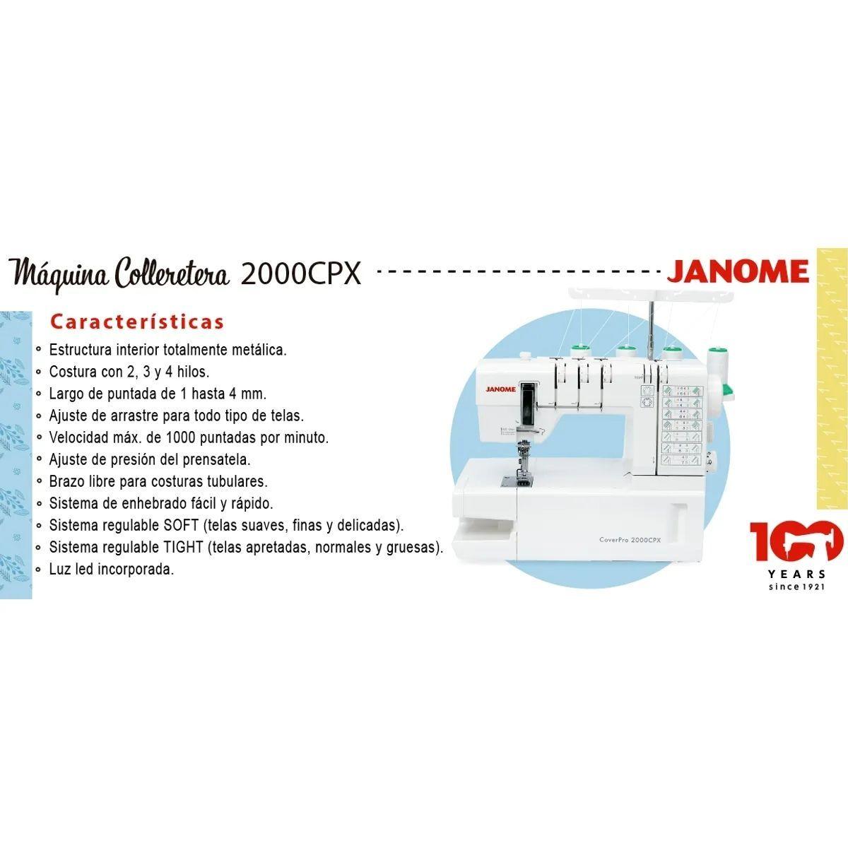 M quina Colleretera 2000 Cpx Janome-4