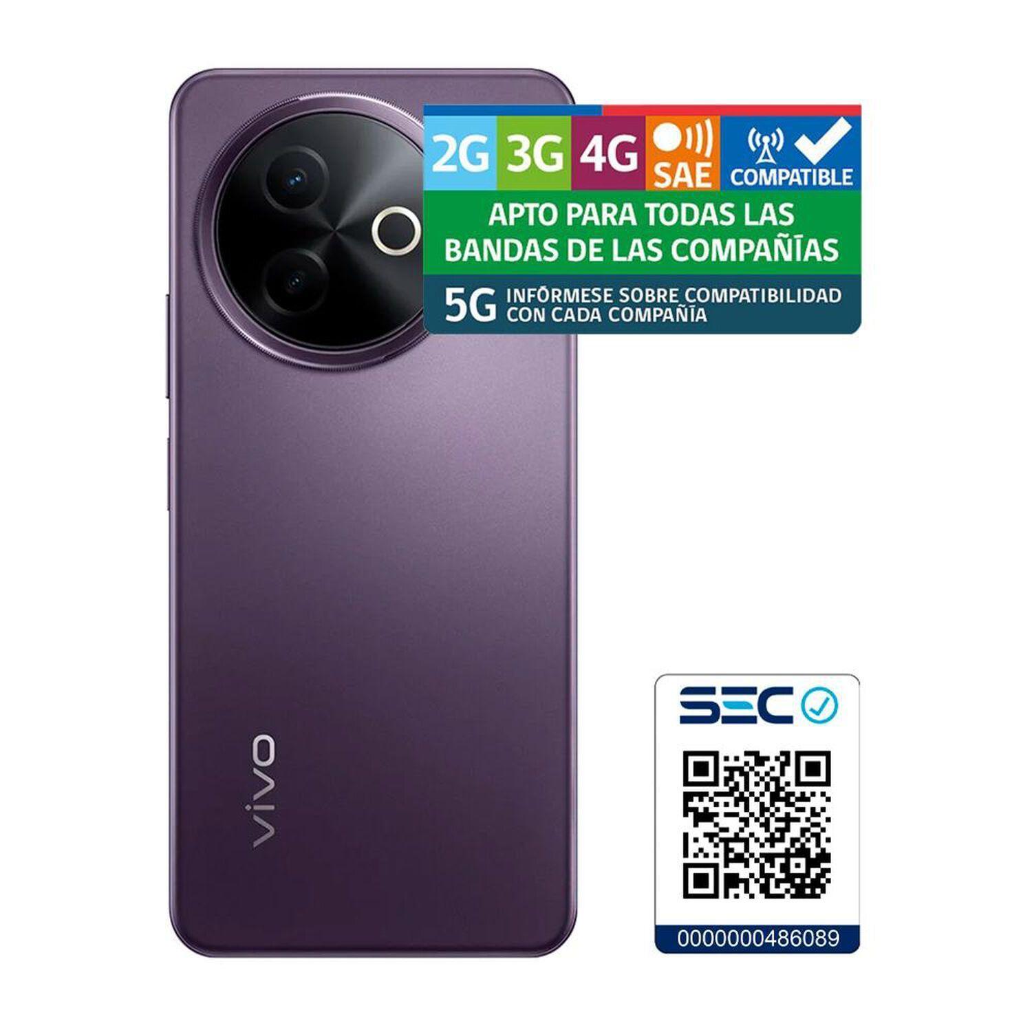 Celular Vivo Y39 256GB Morado-5
