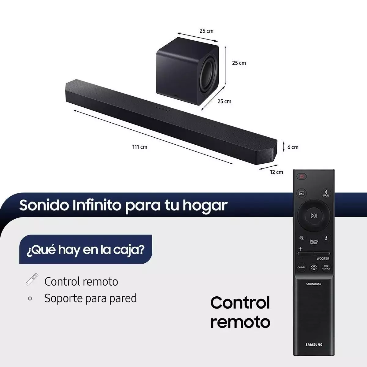 Soundbar HW-Q800H Subwoofer 2026-2