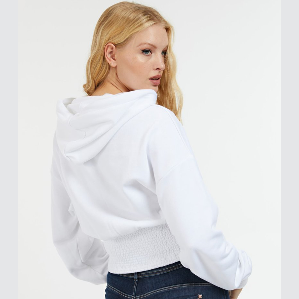 Poleron Guess Blanco Mujer-1
