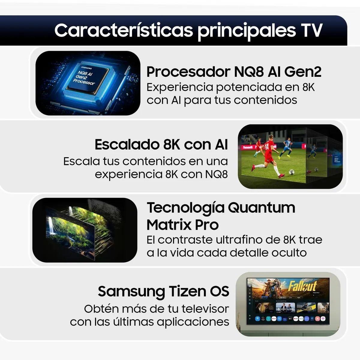 Neo QLED Samsung 75 QN800D 8K UHD Smart TV-3