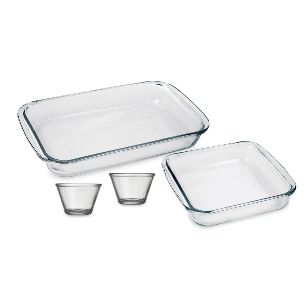 Pack Asad. Rect+Cuad+2 Flan. 4 Pzs  -3
