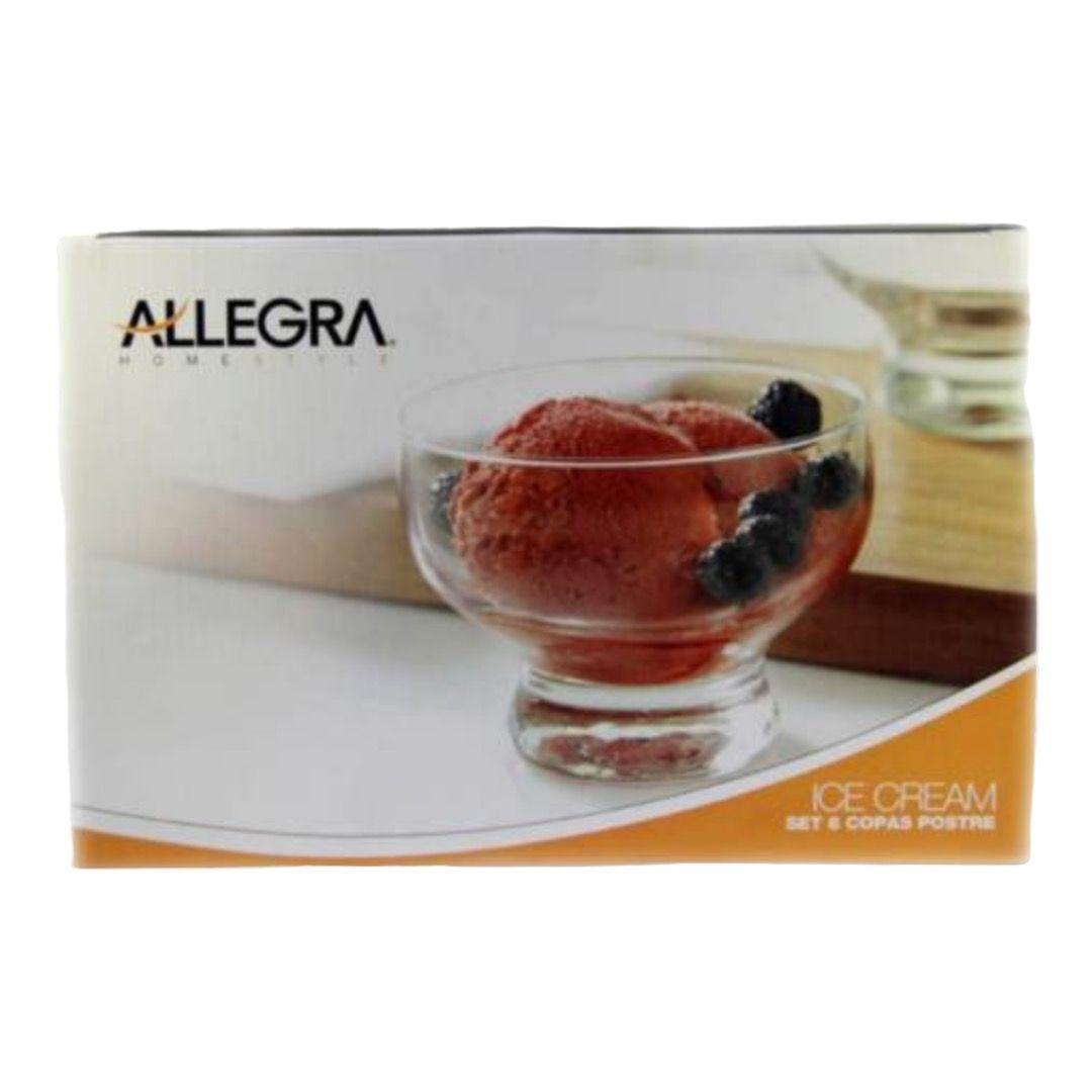 Set 6 Copas Helado Ice Cream 225 Cc  -2