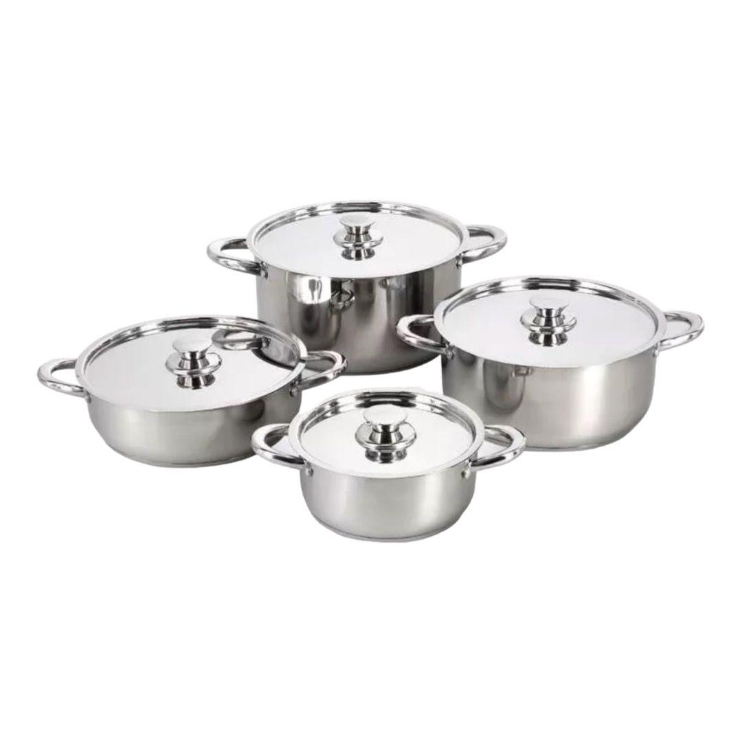 Bateria De Cocina Serie 470-8Ss (Cacerolas 18/24/26 Cms Y Arrocera 24 Cms)-0