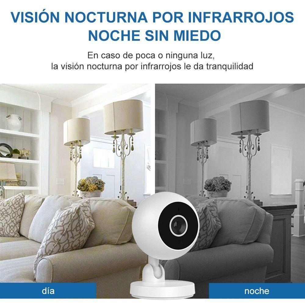 Camara de Vigilancia para seguridad con 1080P HD Vision Nocturna Inalambrica-1