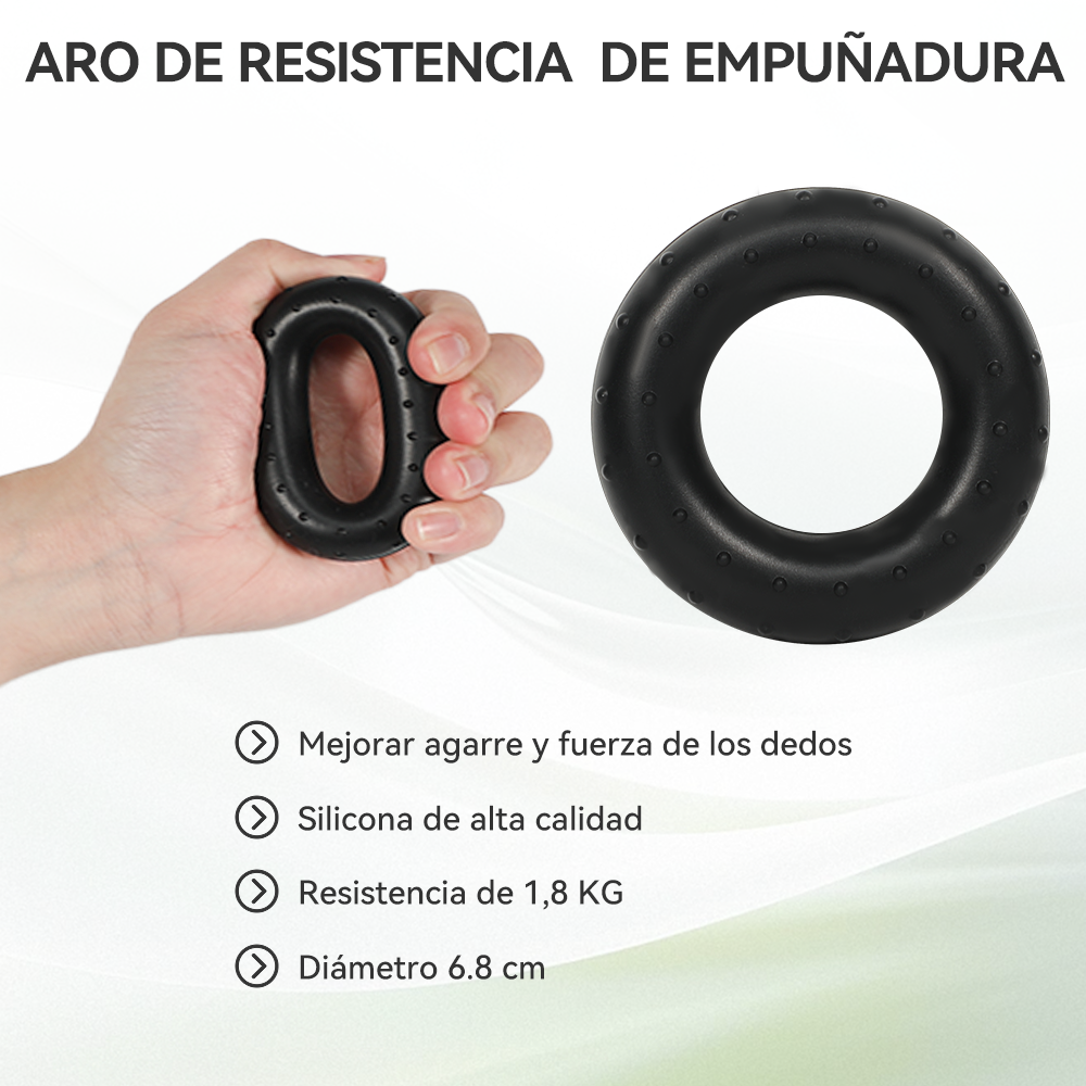 Kit Hand Grip Ejercicio Ajustable Resistencia Para Manos Y Antebrazo-4
