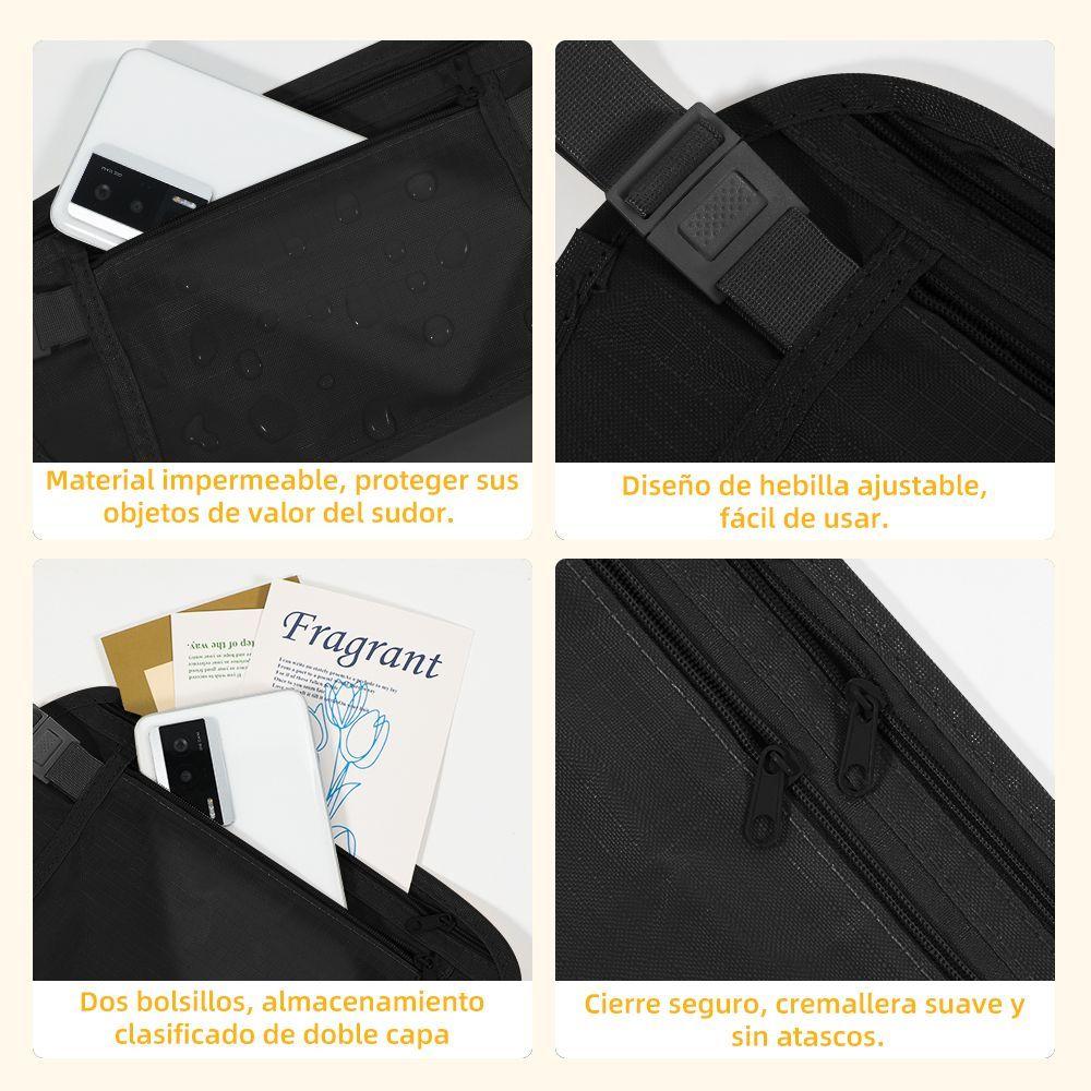 Banano Invisible Anti Robo Seguridad Personal De Viaje-3