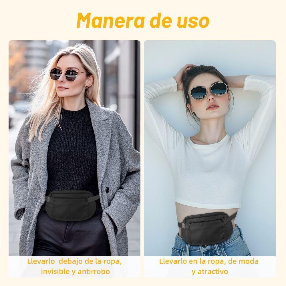 Banano Invisible Anti Robo Seguridad Personal De Viaje-5