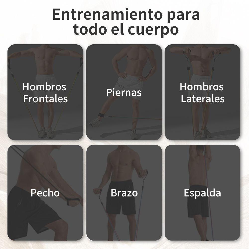 Kit Bandas Elasticas De Resistencia Ejercicio 11 Piezas-5