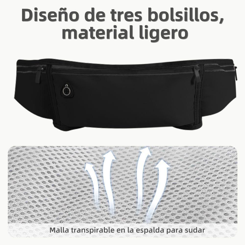 Banano Deportivo Rinonera A La Moda Con Correa Ajustable-1