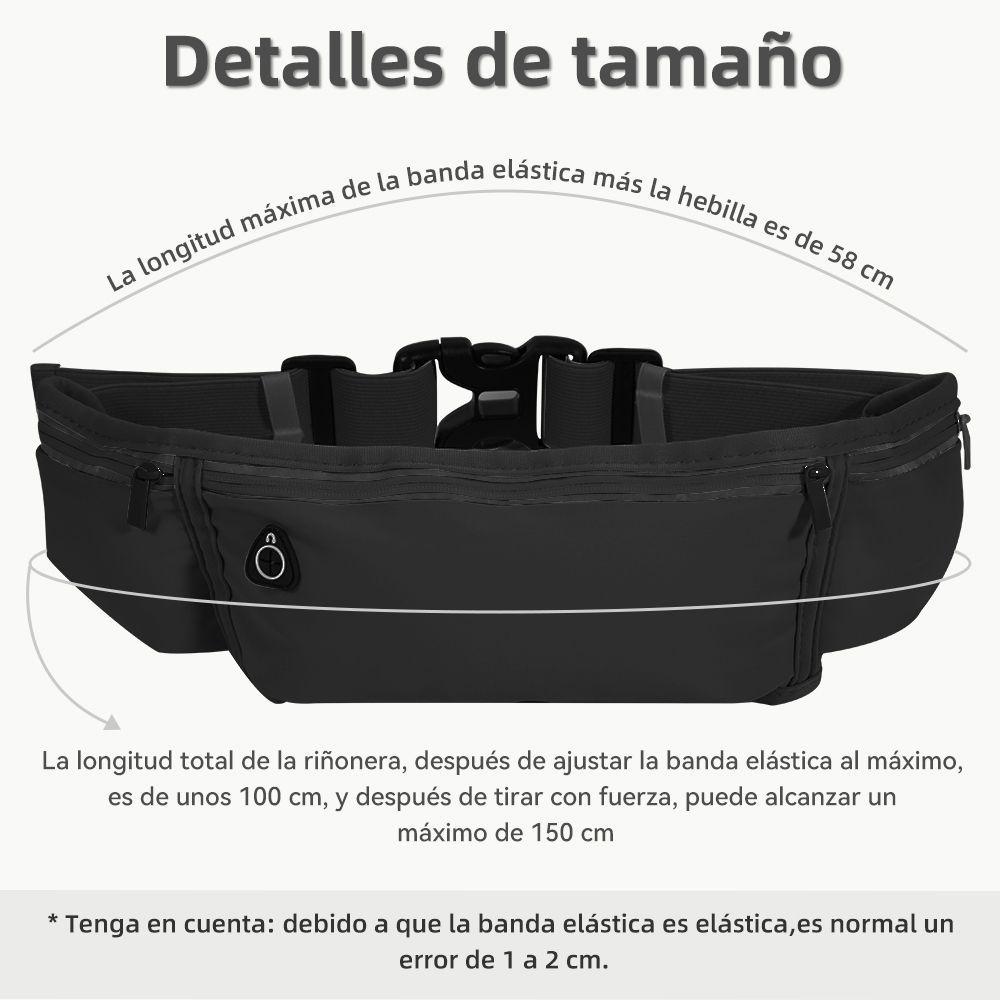 Banano Deportivo Rinonera A La Moda Con Correa Ajustable-2