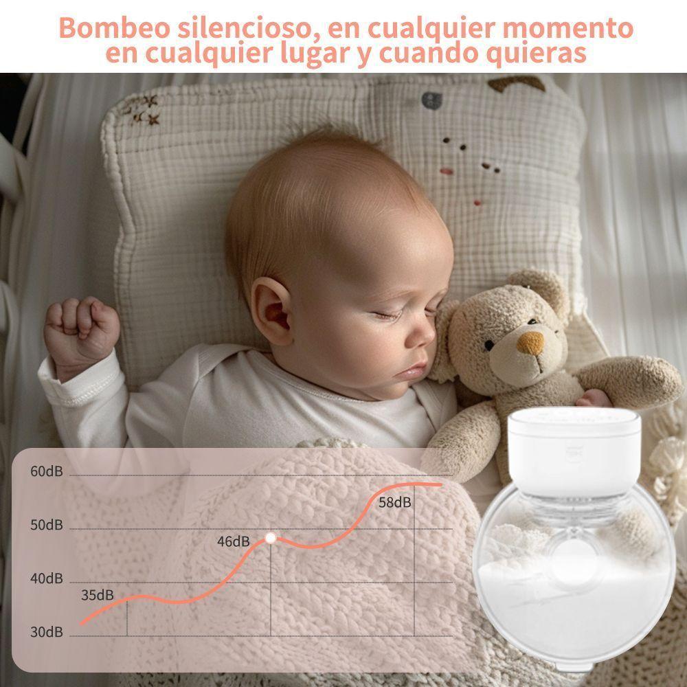 Sacaleche Inalambrico extractor electrico manos libres suave y seguridad-7