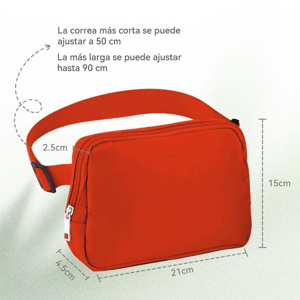 Banano Deportivo Rinonera Cruzada A La Moda Con Correa Ajustable-2
