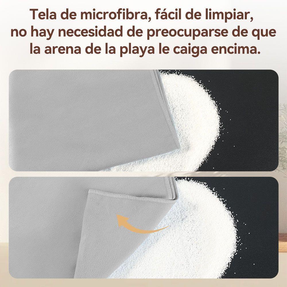 Toalla De Microfibra Set De 3pcs Secado Rapido De Deporte Bano Viaje-6
