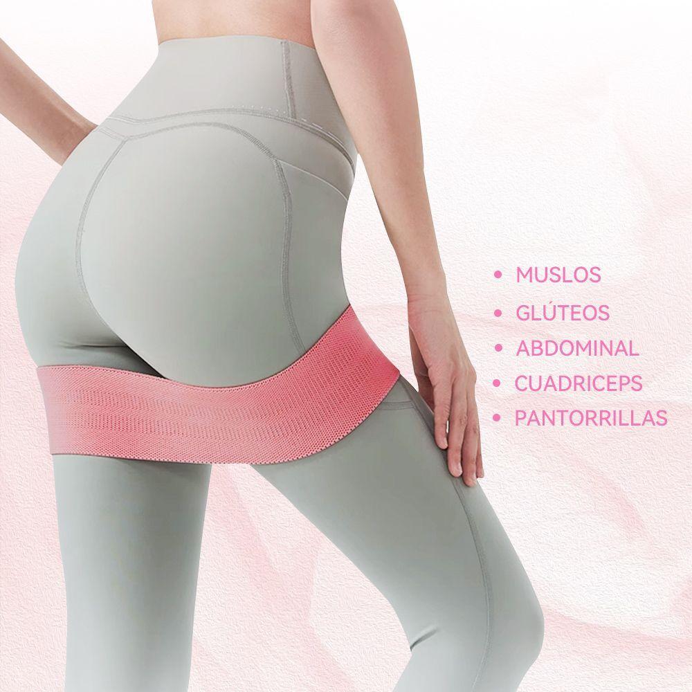 Kit de 3pcs Bandas Elasticas Resistentes de Entrenamiento Ejercicio Yoga Pitales-6
