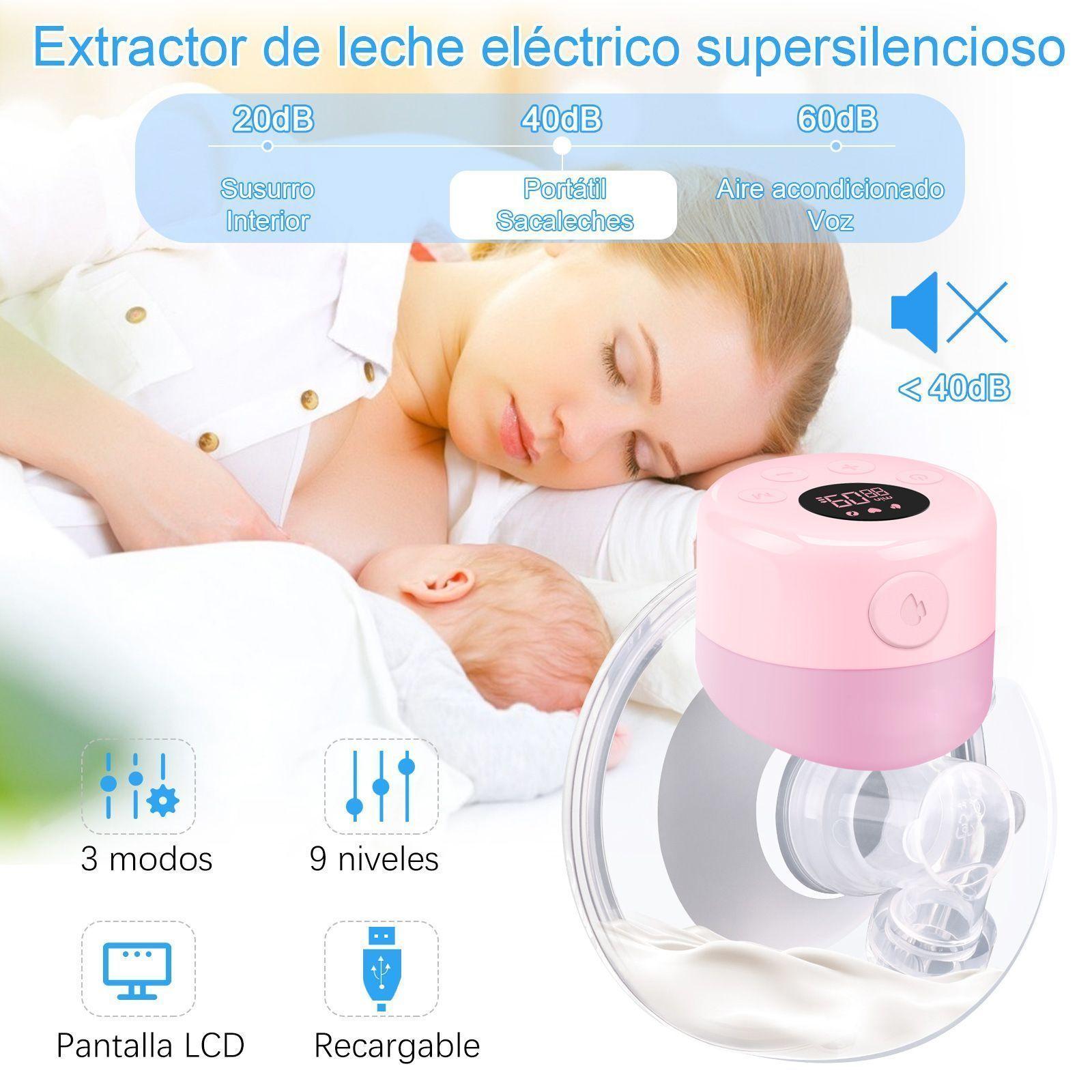 Extractor de leche inalambrico electrico Sacaleche Libre Manos-6