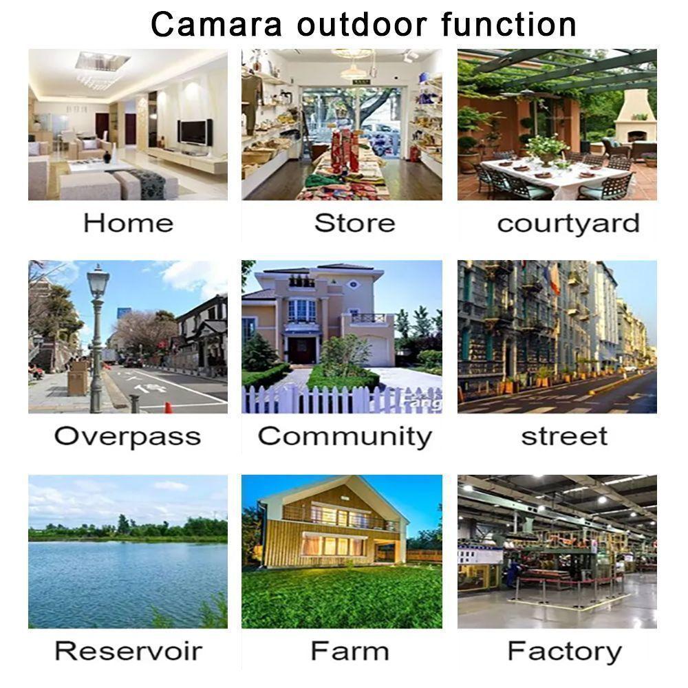 Camara De Seguridad Wifi vigilancia 1080P 355 camaras IP-4