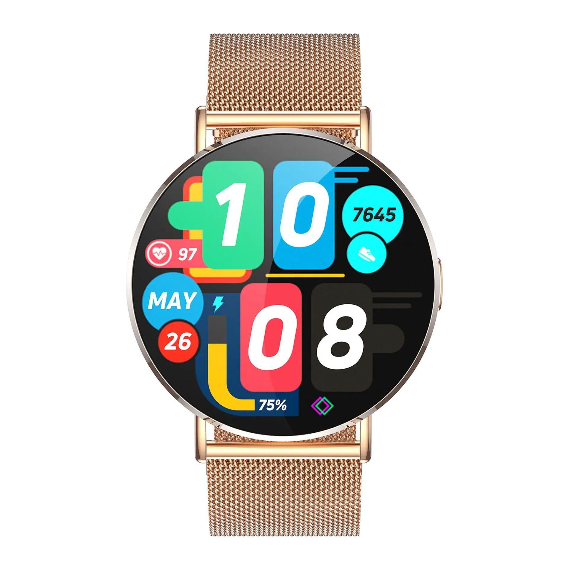 Smartwatch KM88 AMOLED con llamadas Bluetooth-3