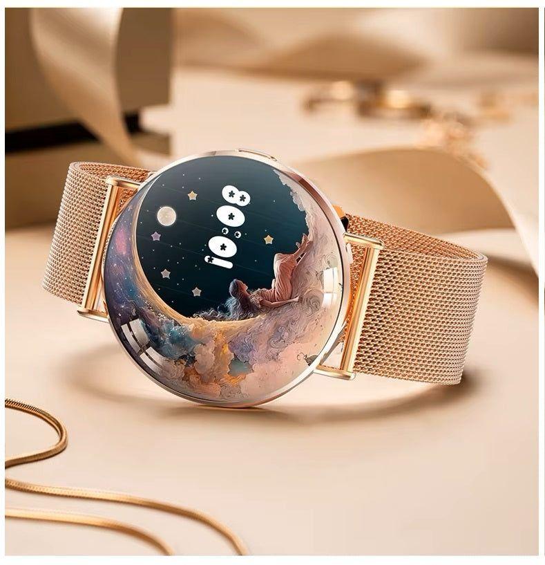 Smartwatch KM88 AMOLED con llamadas Bluetooth-4