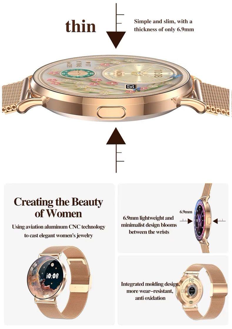 Smartwatch KM88 AMOLED con llamadas Bluetooth-6