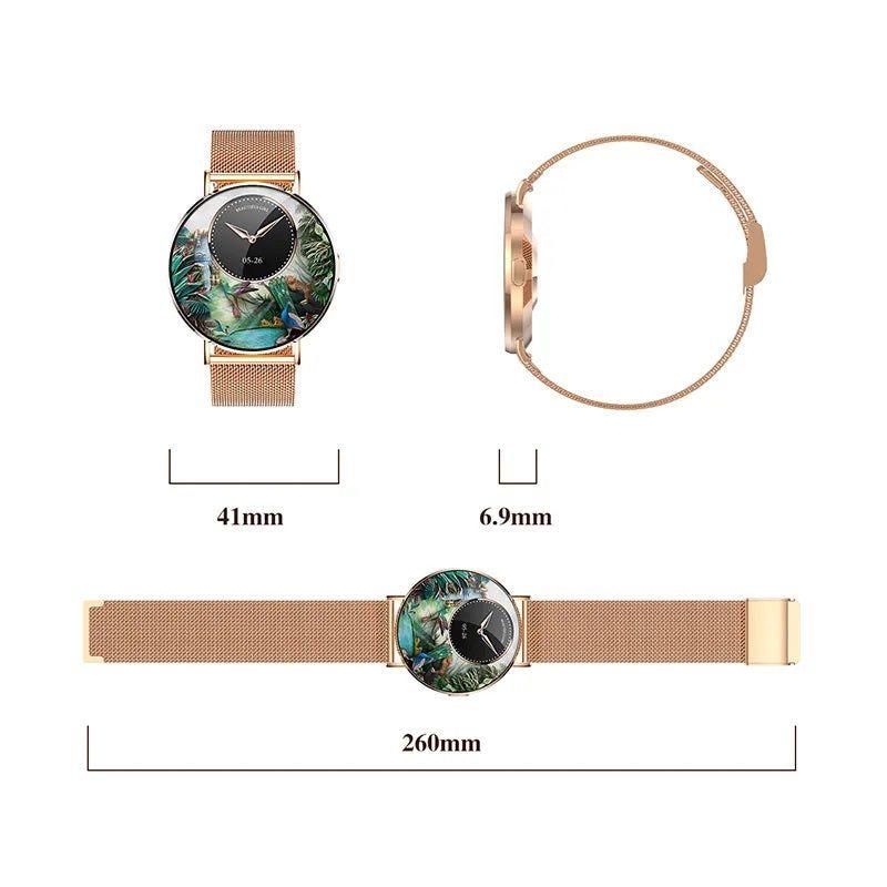 Smartwatch KM88 AMOLED con llamadas Bluetooth-9
