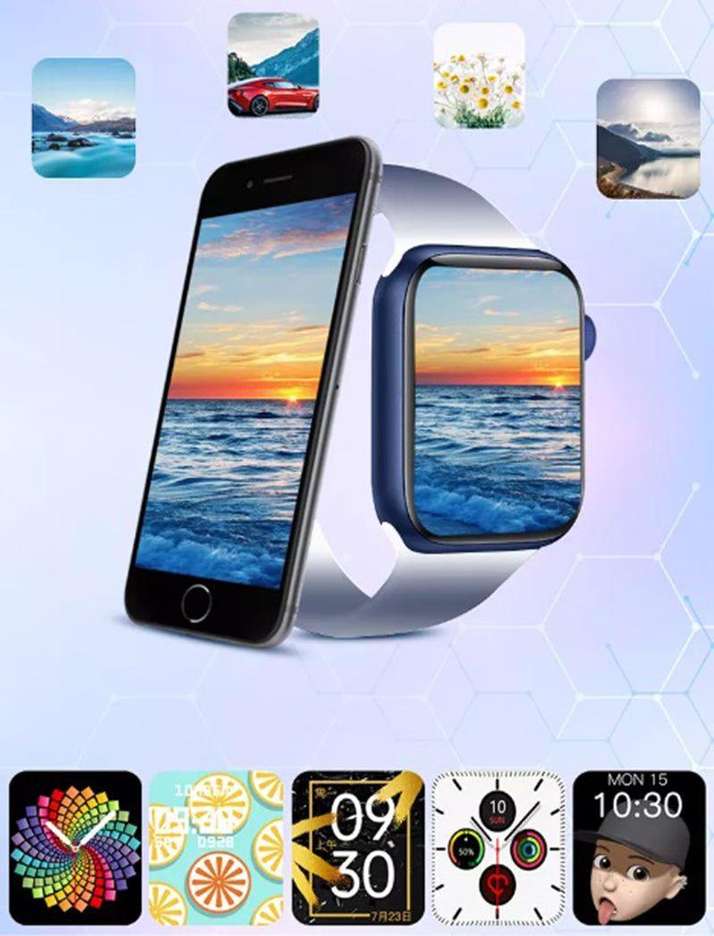 Smartwatch X8 Pro Max rosado-4