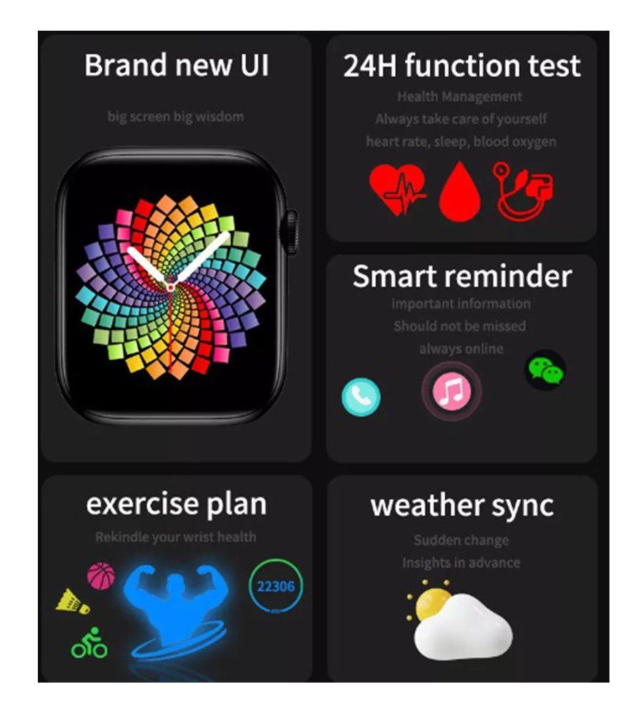 Smartwatch X8 Pro Max rosado-8