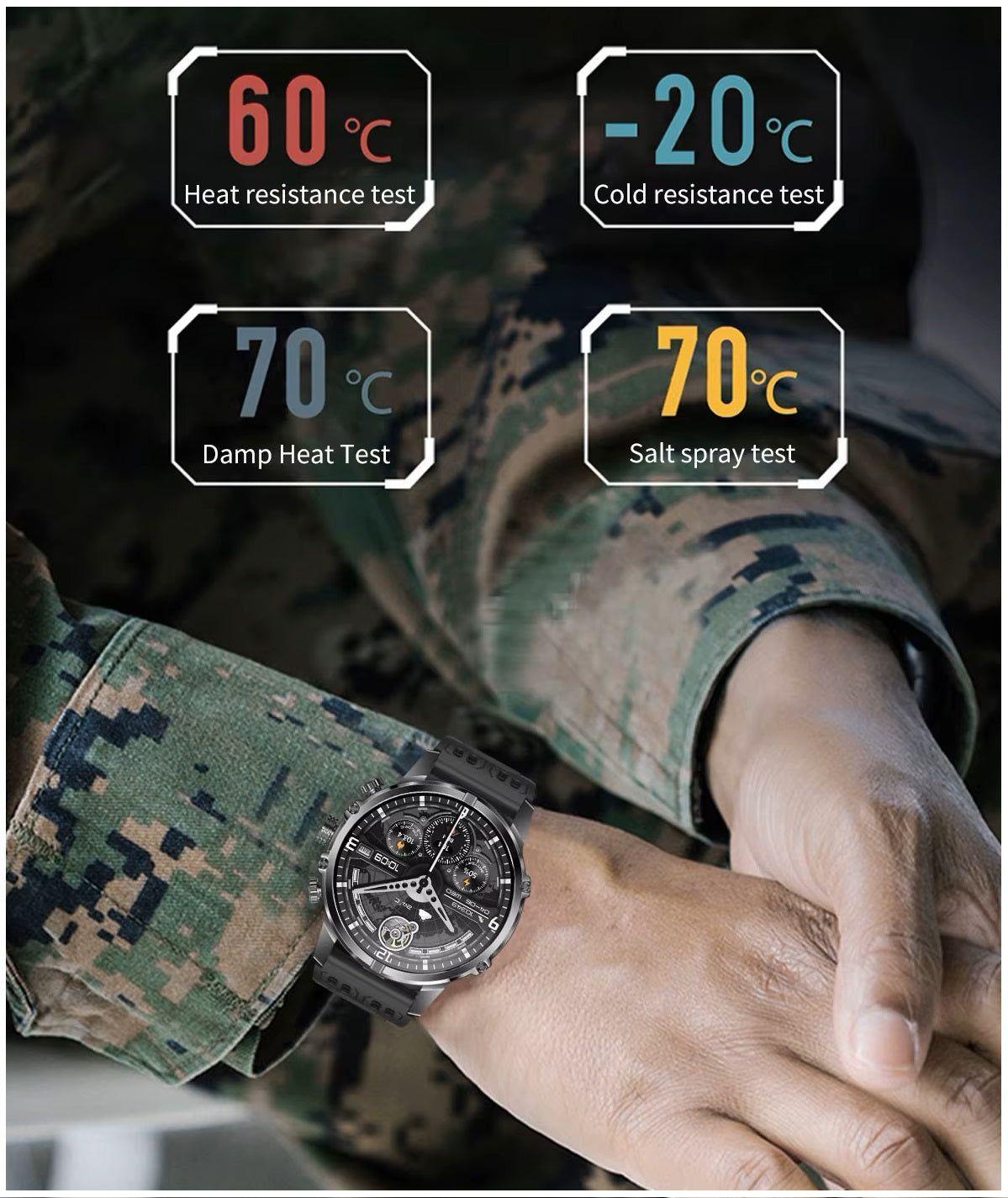 Smartwatch táctico AMOLED 1,75? y batería 600 mAh – metal-6