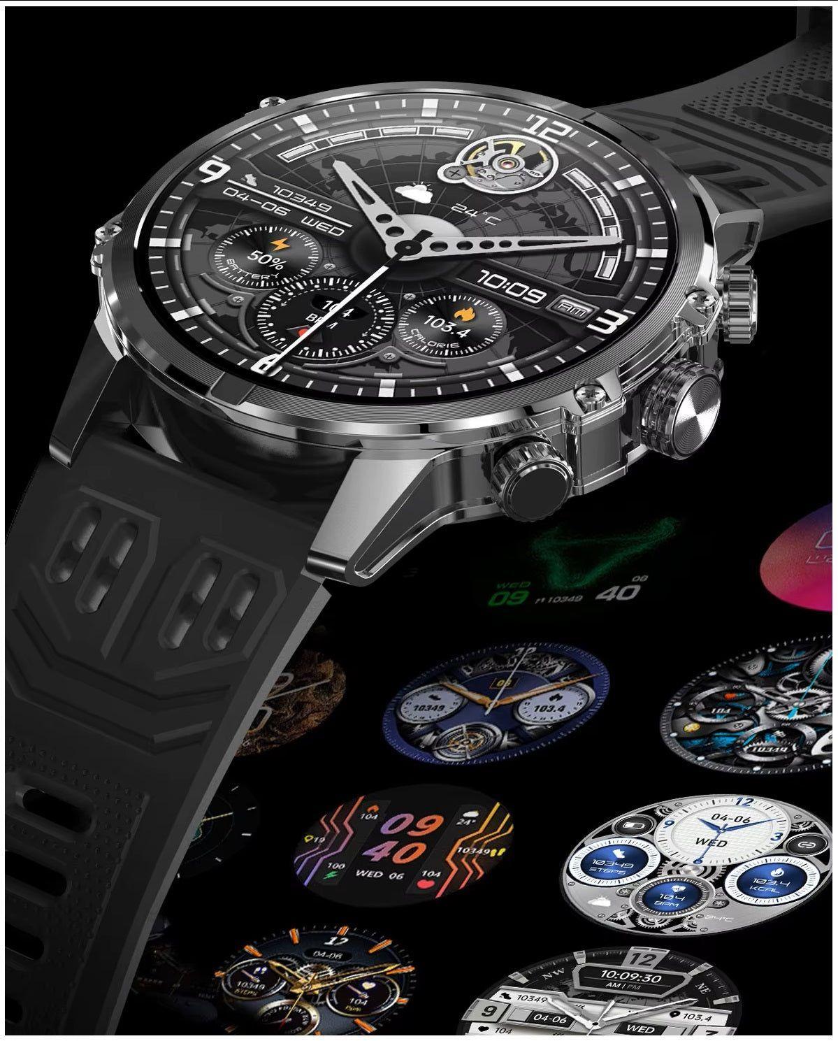 Smartwatch táctico AMOLED 1,75? y batería 600 mAh – metal-7