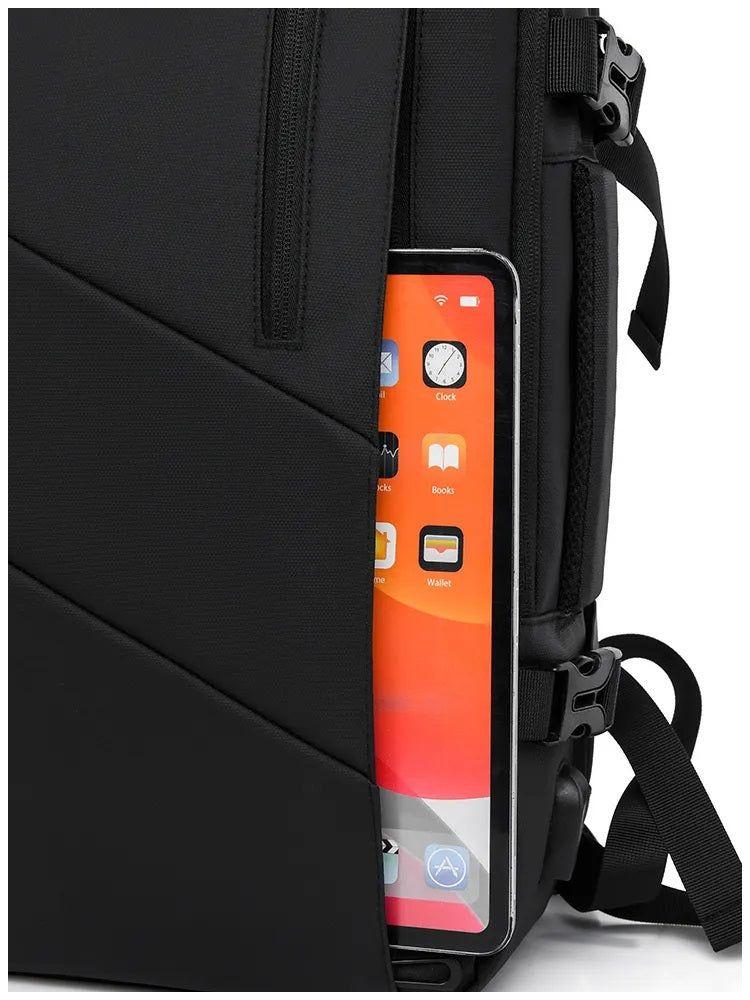 Mochila Laptop Ejecutiva Expandible USB Antirrobo-7