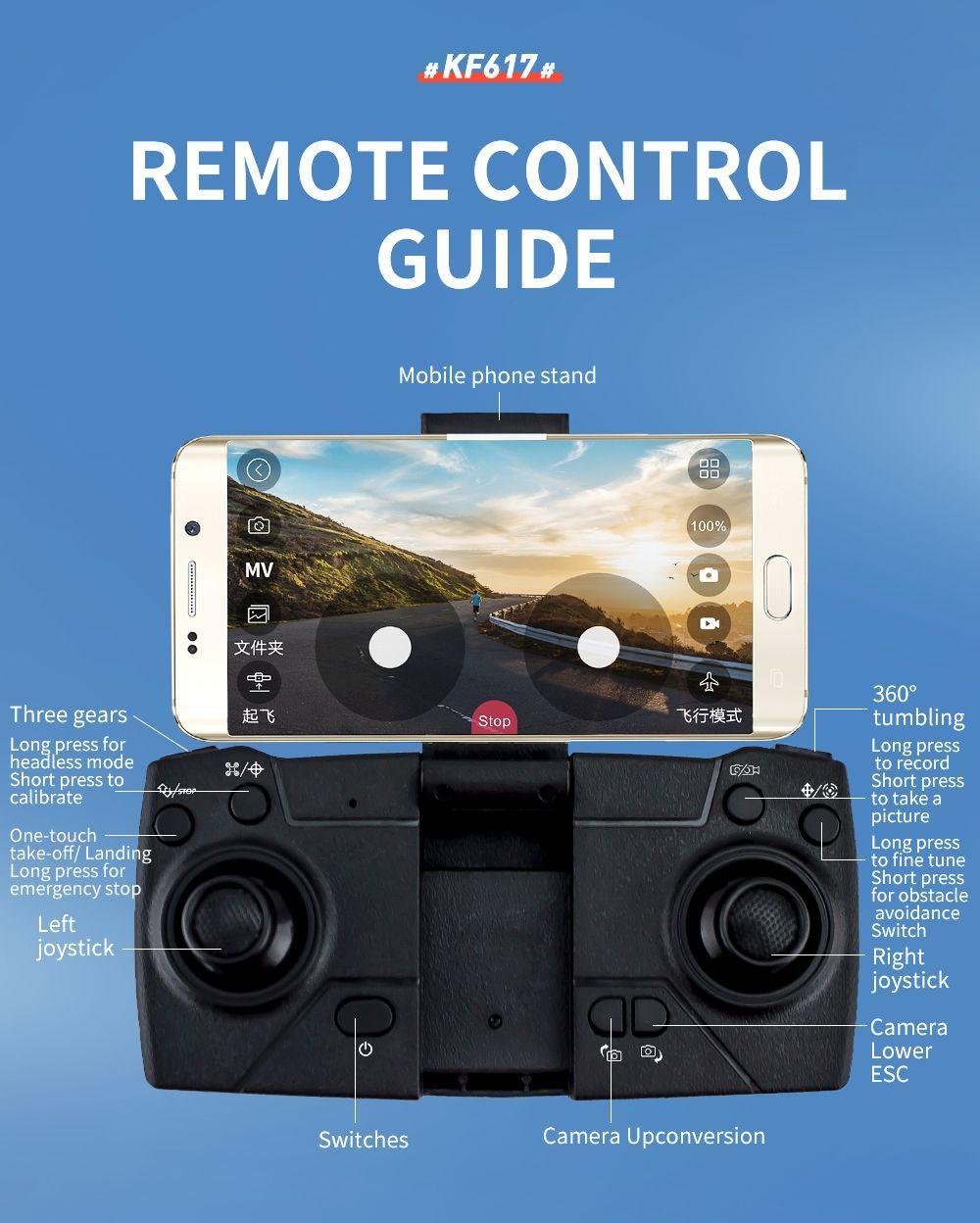 Drone 4K Cámara Dual Profesional WIFI 1200mAh-3