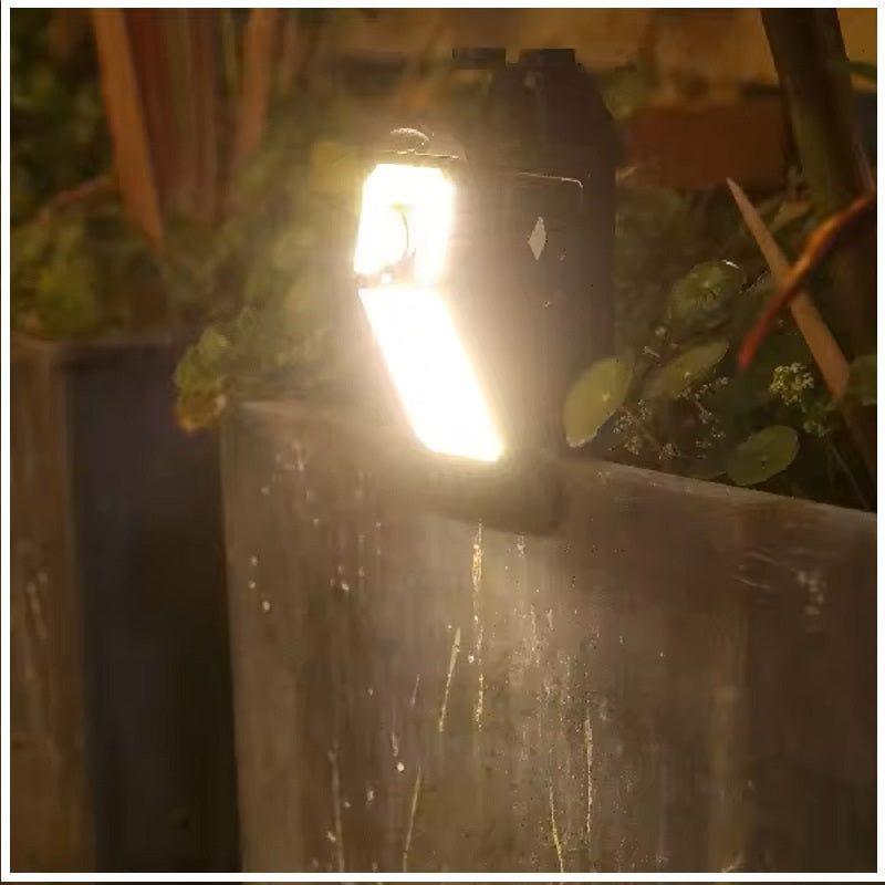Luz solar LED clip 2000 mAh cálida-1