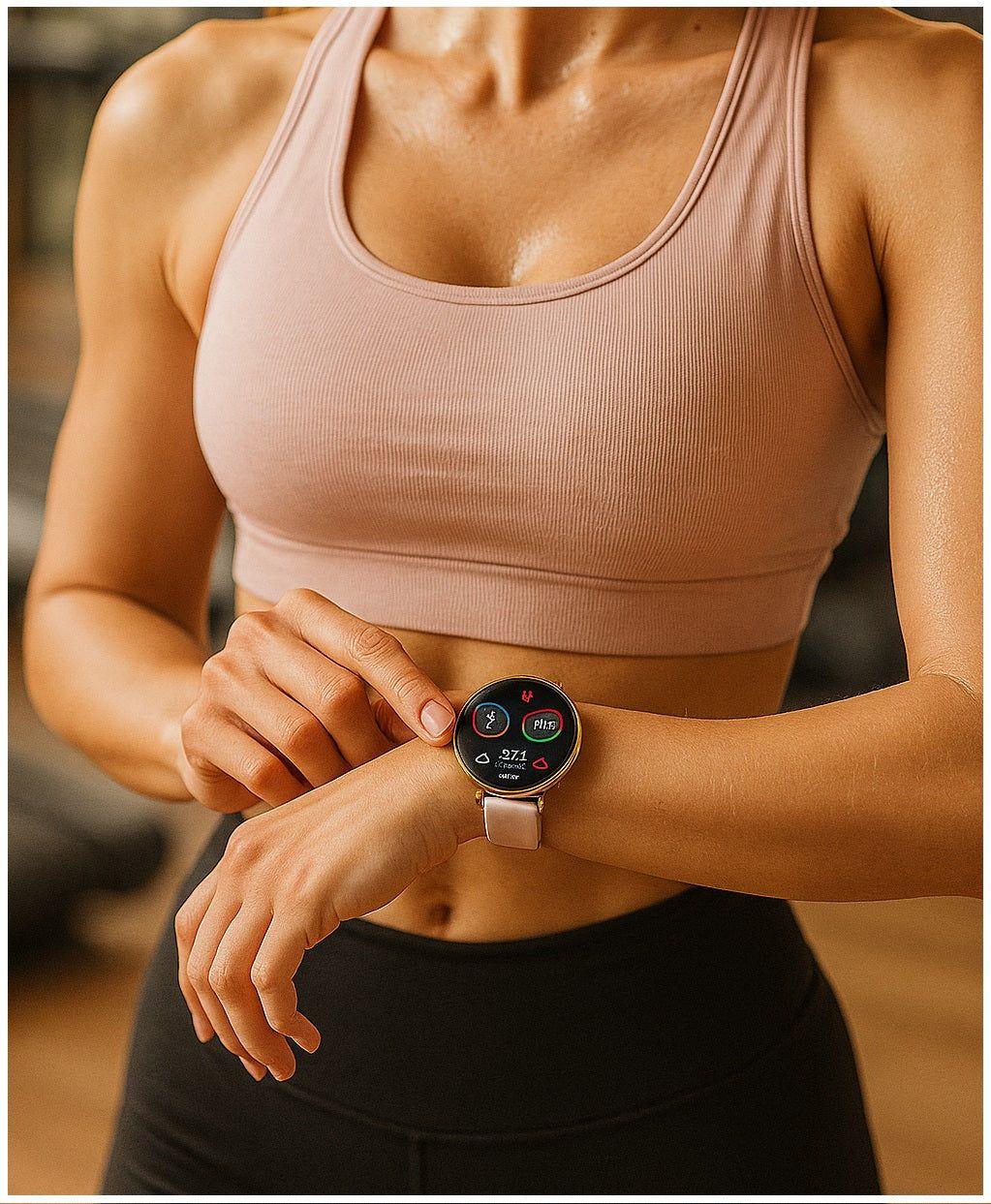 Smartwatch DS5 Mini mujer con doble correa-5