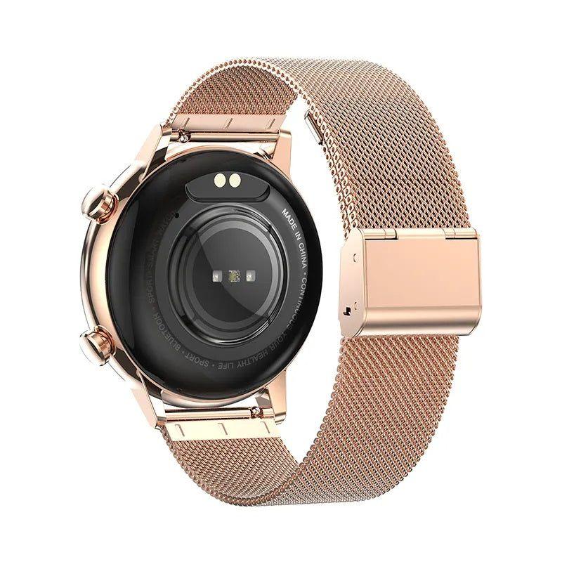 Smartwatch mujer AMOLED con correa metálica-6