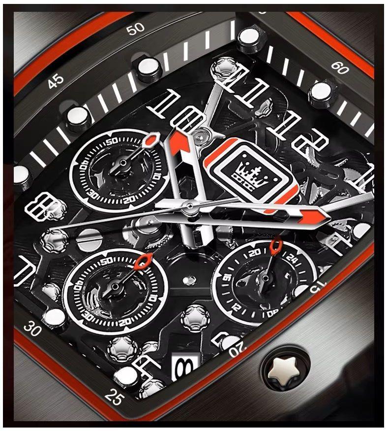 Reloj Deportivo de Lujo para Hombre Correa Silicona y Cristal Zafiro-6