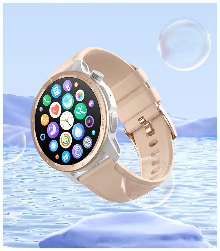 Smartwatch S52M 360×360 para iOS y Android – Blanco-5