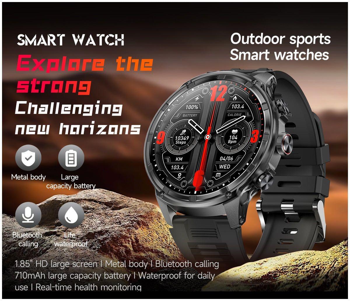 Smartwatch V99 AMOLED 1,85? y batería 710 mAh – metal-7