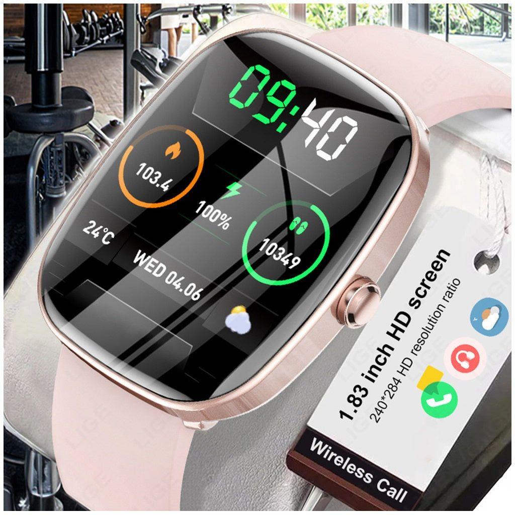 Smartwatch T69 1,83? con llamadas Bluetooth – rosa-7