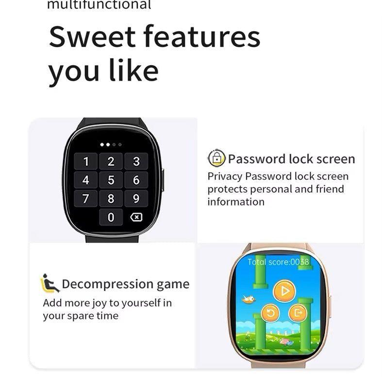 Smartwatch K55 1,83? con llamadas Bluetooth-8