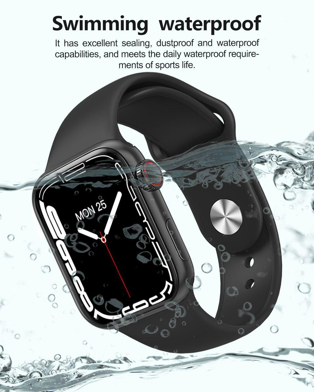 Reloj Inteligente Smartwatch Bluetooth Series 7 HW57 45mm-6