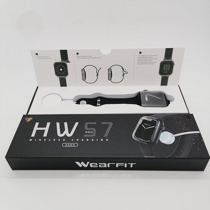 Reloj Inteligente Smartwatch Bluetooth Series 7 HW57 45mm-3