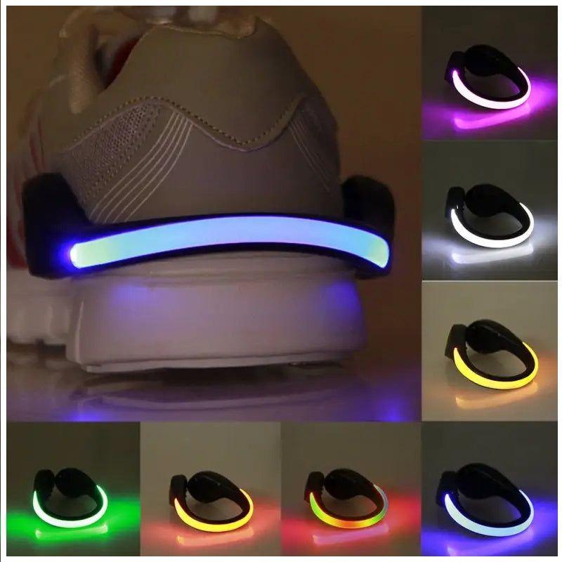 Luces LED deportivas para zapatillas, pack 2 – Amarillo-3