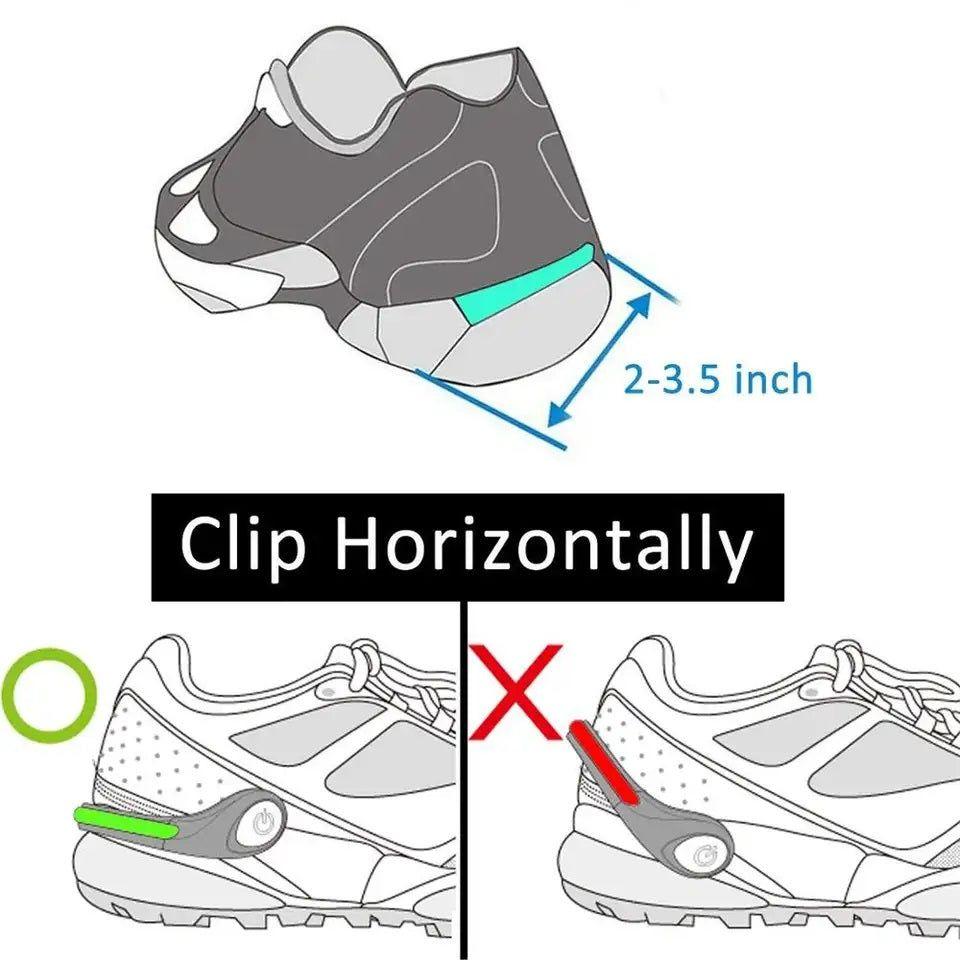 Luces LED deportivas para zapatillas, pack 2 – Amarillo-5
